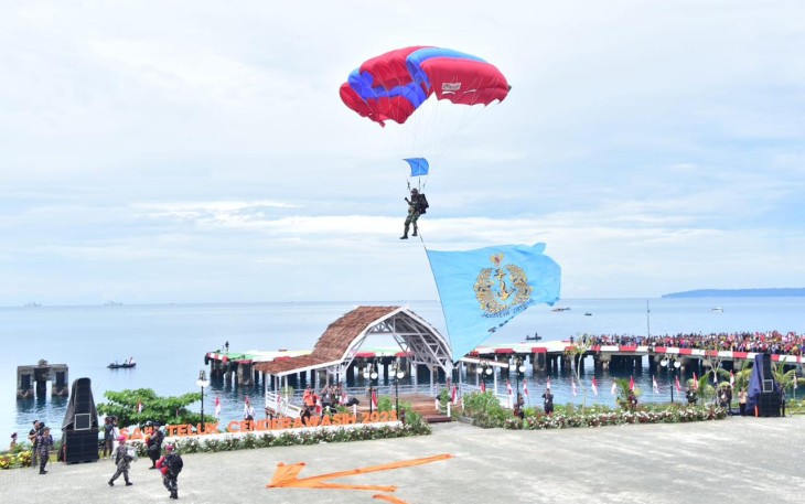 Sailling Pass Kapal Perang TNI AL