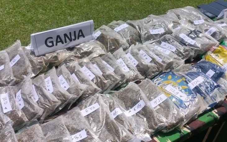Barang Bukti saat diamankan