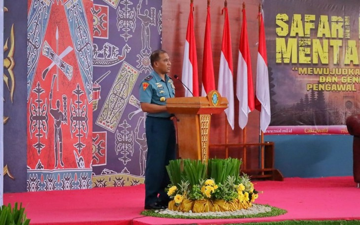 Danlantamal IX Brigjen TNI (Mar) Said Latuconsina, M.M., M.T., M.Tr. Opsla