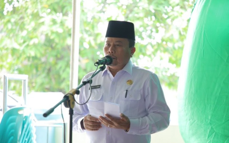 Bupati Hadiri Pengajian Akbar Di Mesjid Al Hidayah Desa Pulo Bandring