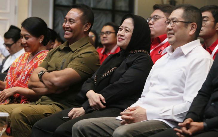 Puan Maharani saat Hadiri Pelatihan Jurkam Pemenangan Ganjar