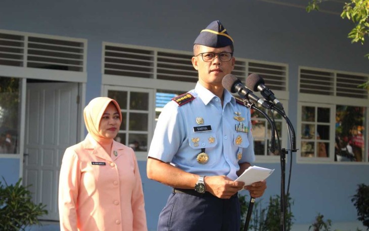 Danlanud Buka Kegiatan AMSO Ke -7 Sekolah Angkasa Lanud SUT