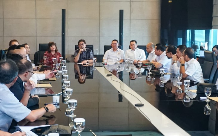 Bamsoet saat Rapat Pengurus Harian KADIN Indonesia, di Jakarta, Senin (25/9/23).