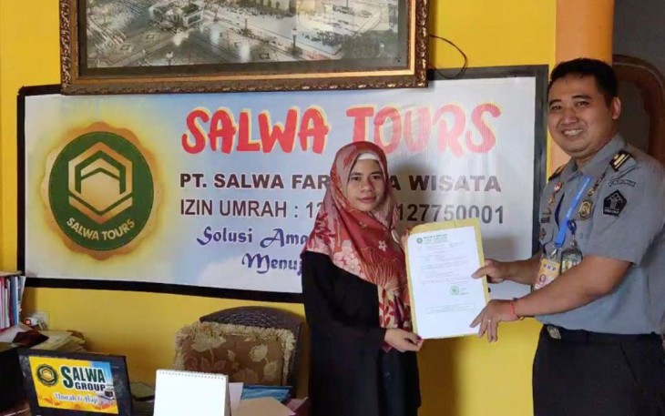 Imigrasi Baubau Jalin Kerjasama Lapomas dengan Travel Umroh di Wilayah Kota Baubau dan Buton Tengah