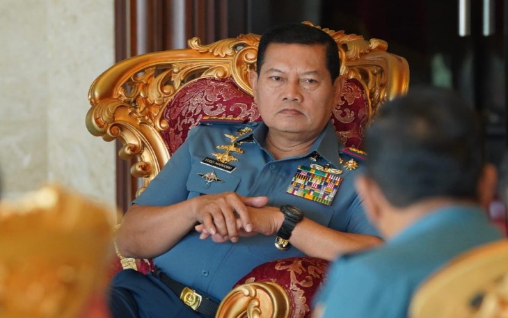 Panglima TNI saat Gelar Temu Pagi dengan PJU Mabes TNI