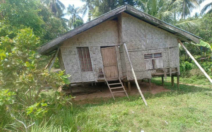 Kondisi Rumah saat dikunjungi pewarta klikwarta.com