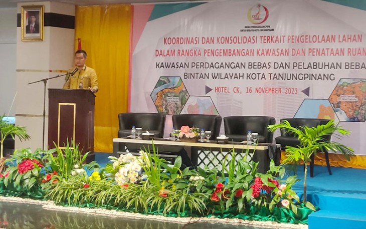 Sekretaris Daerah (Sekda) Kota Tanjungpinang Zulhidayat,S.Hut