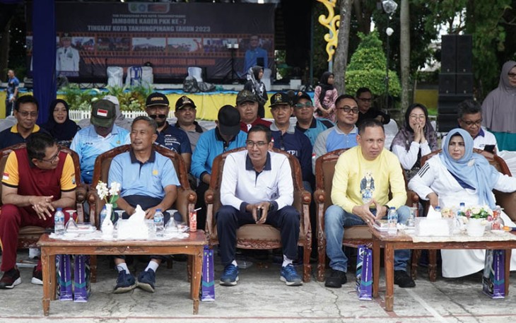 Komandan Skuadron Udara 400 Hadiri Jambore PKK Kota TPl