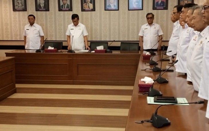 Ketum DPP Pepabri bertindak selaku Pembina Upacara Hari Kesaktian Pancasila 1 Oktober, bertempat di Ruang Rapat Utama DPP Pepabri, Jalan Diponegoro No. 53, Jakarta Pusat, Senin (2/10/2023).