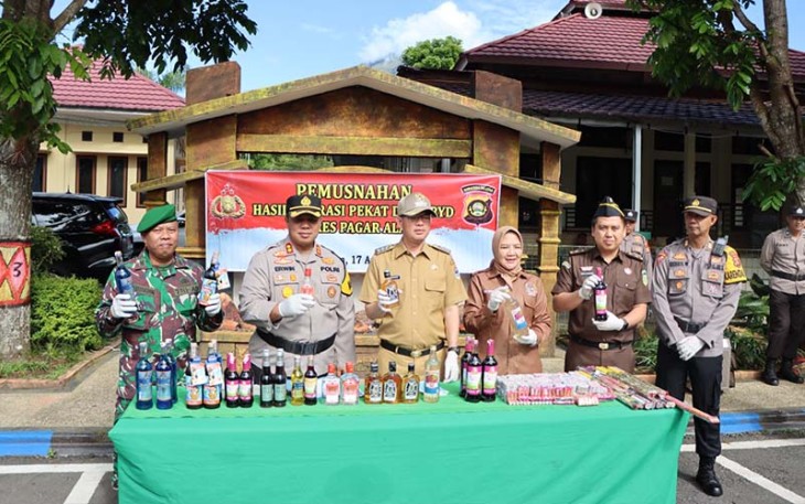 BB Miras yang dimusnahkan