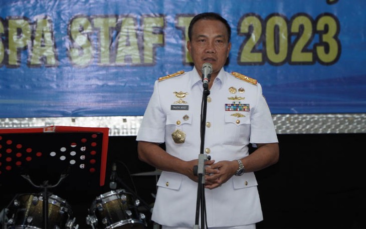 Dankodikdukum Kodiklatal Laksma TNI Dr. Taufik Arief 