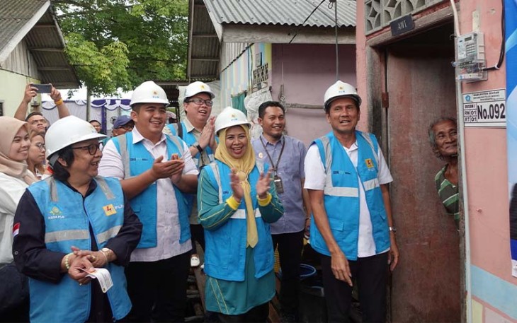 Bupati Roby saat Saksikan Program BPBL di Desa Berakit