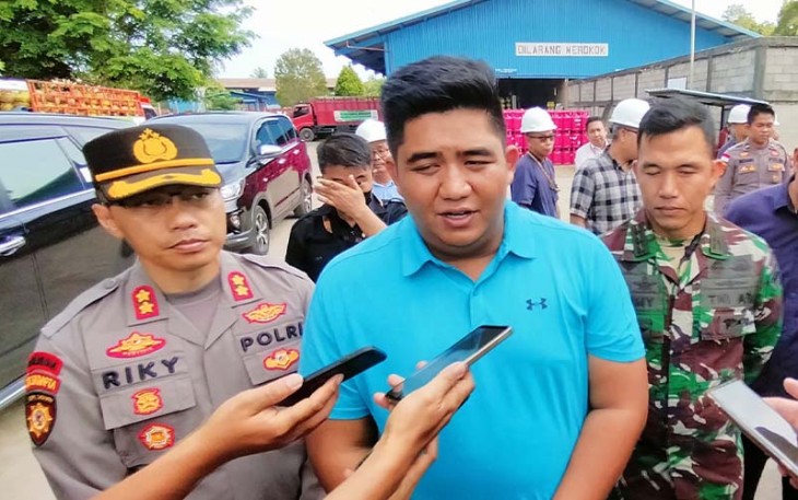 Bupati Bintan, Roby Kurniawan S.P.W.K., saat sidak