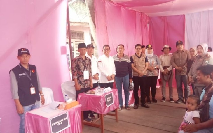 Bupati Kepahiang Dr Ir Hidayatullah Sjahid, MM, IPU Pantau Pelaksanaan Rekapitulasi