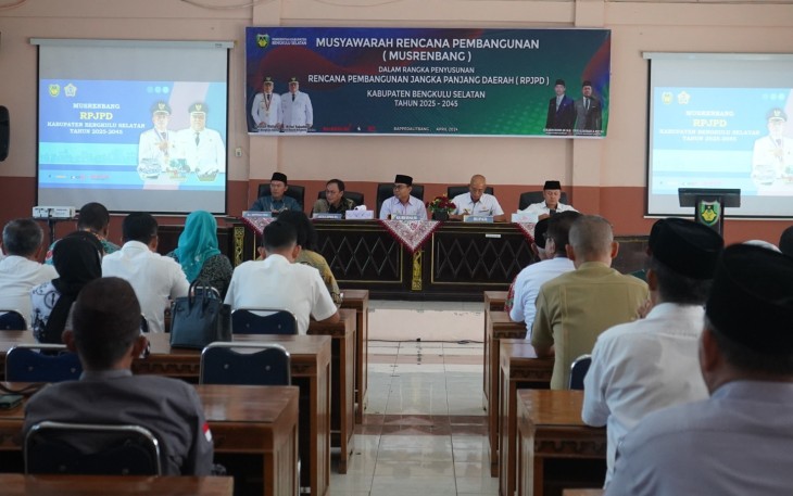 Bupati Gusnan Buka Langsung Musrenbang RPJPD Tingkat Kabupaten 