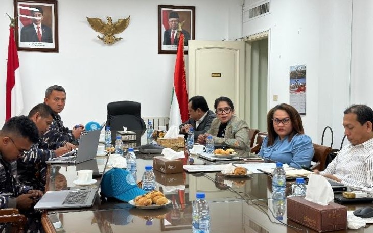 Satgas MTF XXVIII-O/UNIFIL Laksanakan Tabletop Exercise (TTX)