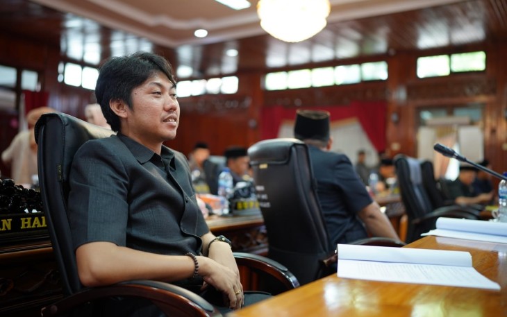 Anggota DPRD Bengkulu Selatan Edwin Alfa, menyampaikan ucapan selamat Idul Fitri, Rabu (10/4/2024).