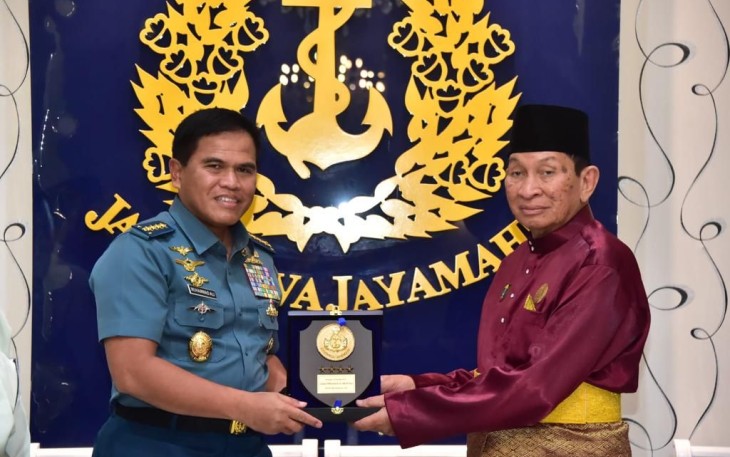 Kasal saat Terima Kunjungan Lembaga Adat Melayu Riau