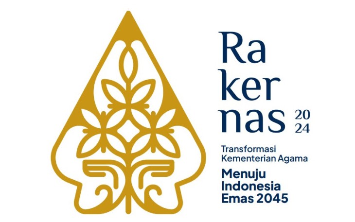 Logo Rakernas Kemenag 2024 di Semarang 
