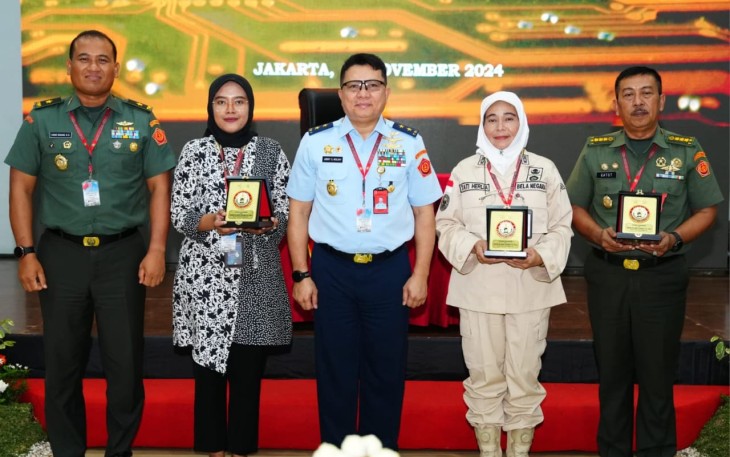 Kapusjianstralitbang TNI Buka Rapat Evaluasi Litbang TNI Tahun 2024
