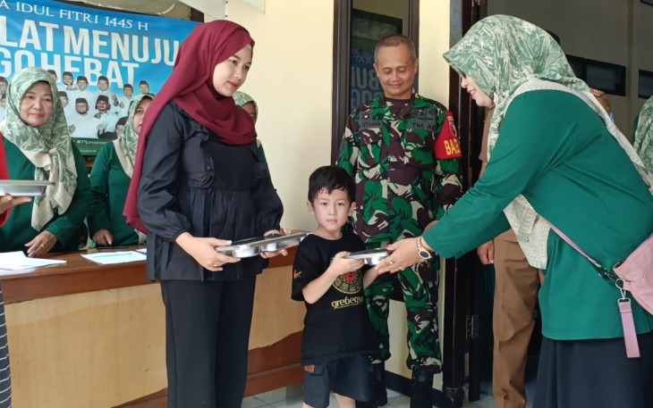 SPPG Kodim Ponorogo Uji Coba Makan Bergizi Gratis Bagi Ibu Hamil