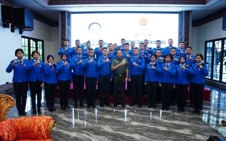 Panglima TNI Terima Audiensi Siswa-Siswi SMA Taruna Nusantara