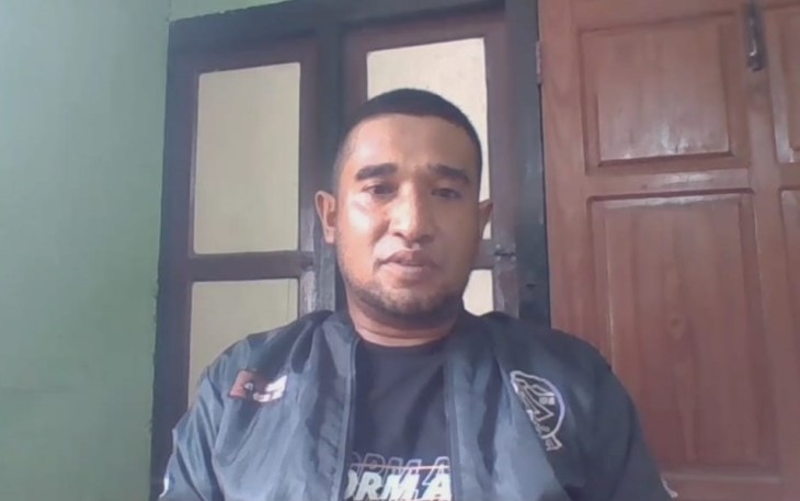 Doni W. Utina selaku Wakil  Ketua, KNPI Sulut Bidang Pendidikan, Riset dan Teknologi