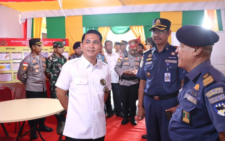 Wabup Bintan dan FKPD Tinjau Pos Seligi di Semua Titik