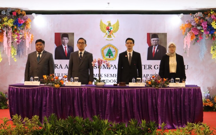 Fakultas Kedokteran Gigi Universitas Prof. Dr. Moestopo (Beragama) kembali menorehkan pencapaian yang luar biasa dengan mengambil sumpah puluhan dokter gigi baru