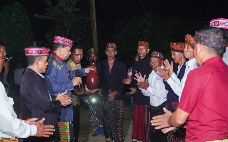 Dua Gendang di Desa Beo Rahong Dukung Heri Ngabut,Warga Sebut Selama Jadi Wakil Bupati Tak Dikasih Peran