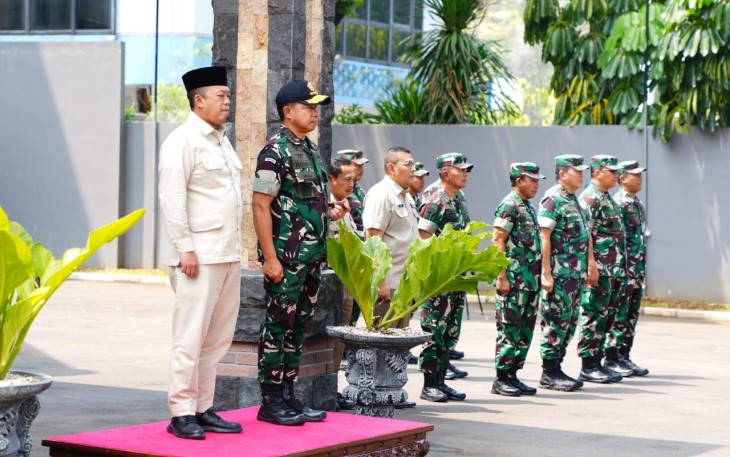 Panglima TNI Terima Kunjungan Menteri ATR/BPN