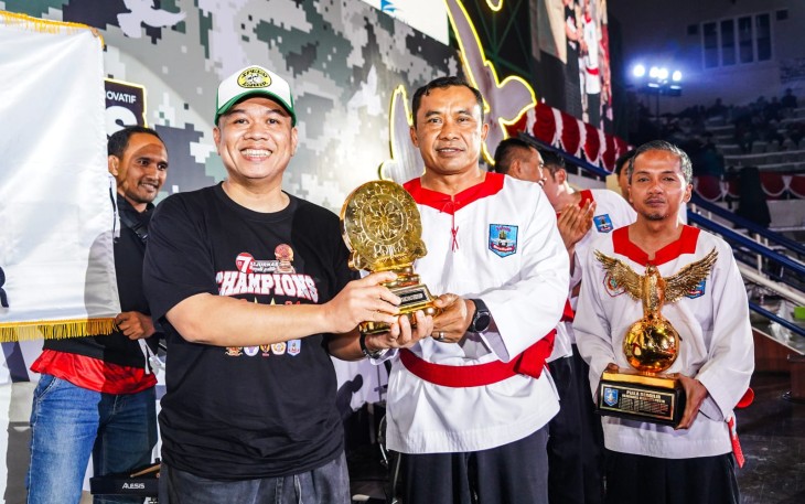 Pangkostrad Letjen TNI Mohamad Hasan Tutup Kejuaraan Nasional Merpati Putih 2024