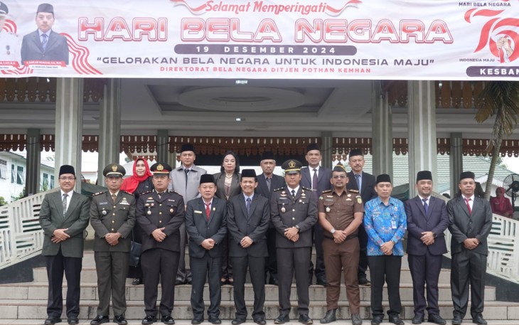 Pemkot Tebing Tinggi Gelar Upacara Hari Bela Negara ke-76 Tahun 2024