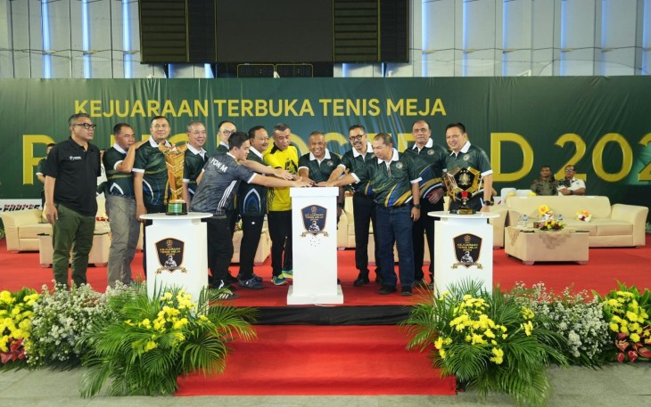 Pangkostrad Buka Kejuaraan Terbuka Tenis Meja Piala Pangkostrad Tahun 2024