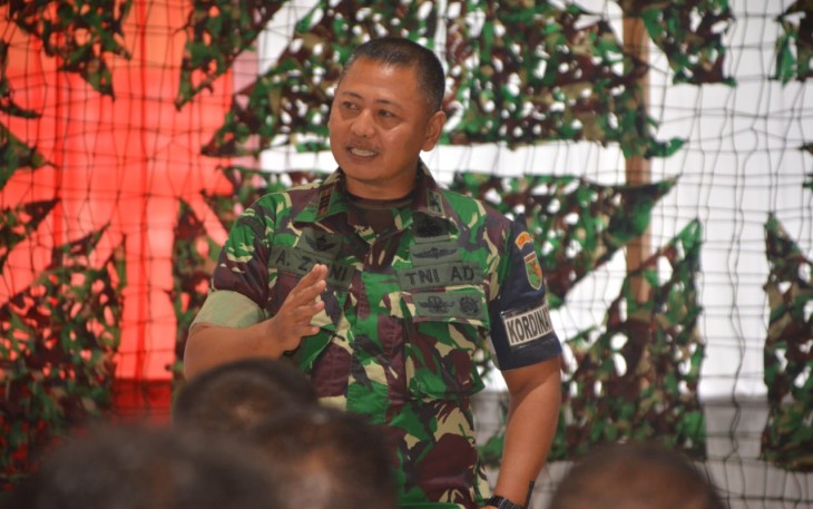 Kodim 1710/Mimika Gelar Lattis Intel Tahun 2024