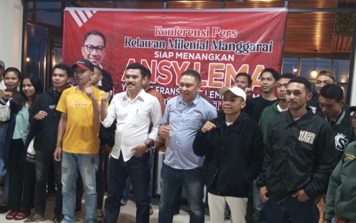 Relawan SMILE Manggarai Mendeklarasikan Dukungan Ke Ansy Lema Maju Bacagub NTT 1