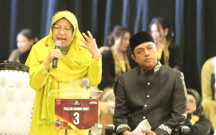 Cagub Risma Angkat Pentingnya Pendidikan Karakter di Debat Pilgub Edisi I