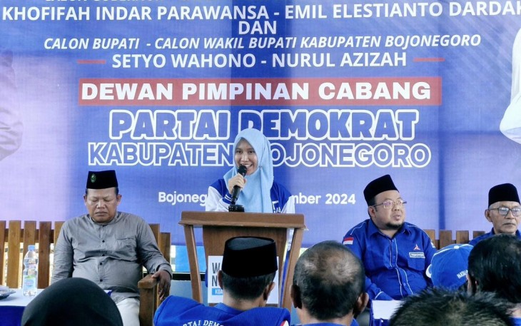 Politisi Demokrat ini Kerahkan Relawan Rayu Warga Bojonegoro dan Tuban Pilih Khofifah-Emil 