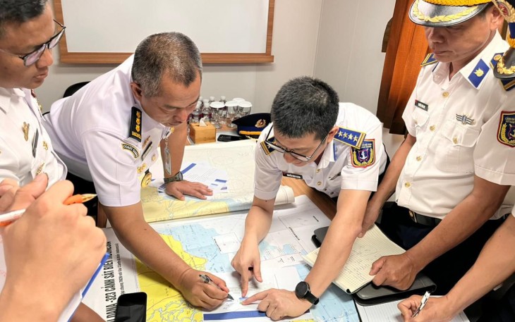 Bakamla RI dan VCG Perkuat Kerjasama Lewat Latihan SAR serta Olahraga Persahabatan