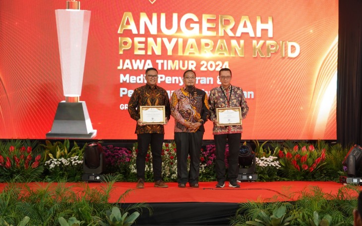 KPID Jawa Timur Nobatkan Bank Jatim Sebagai BUMD Peduli Penyiaran