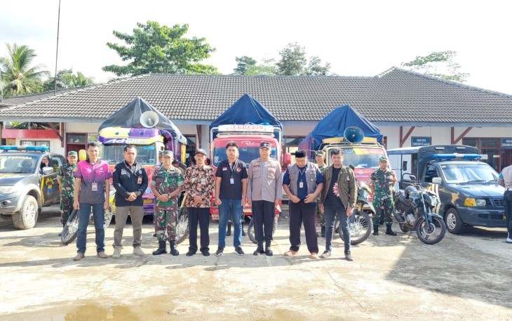 odim 0801/Pacitan Kerahkan Personil Jajaran Kawal Pendistribusian Surat Suara