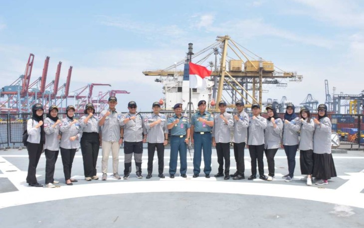 Mahasiswa Unhan Study Visit ke KRI Teluk Calang-524