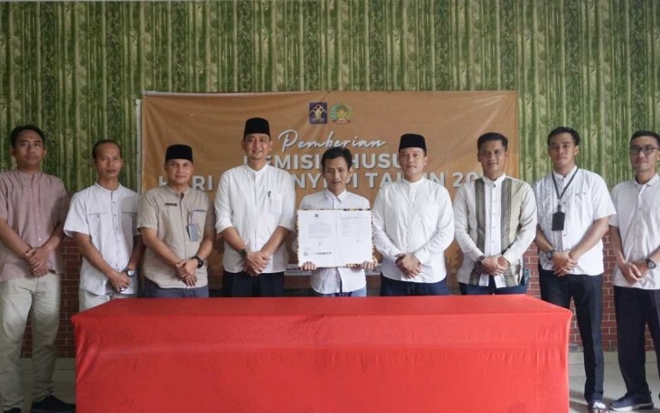 Lapas Cilegon Memberikan Remisi Khusus Keagamaan Hari Raya Nyepi 