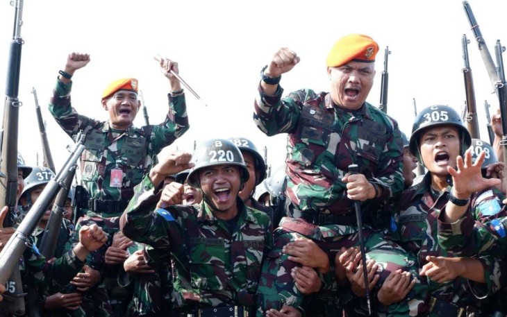 Latganda Semaba PK Pria TNI AU A-52 Resmi Ditutup