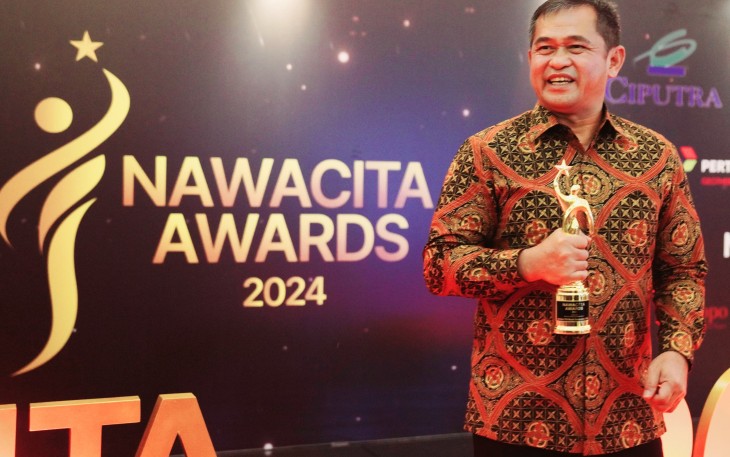 Kasad Jenderal TNI Maruli Simanjuntak, M.Sc Terima Penghargaan Nawacita Awards 2024