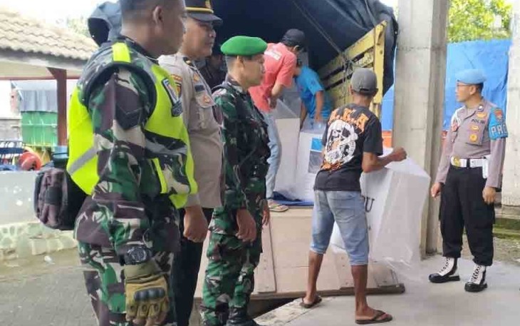 Seluruh Babinsa dan Bhabinkamtibmas Siap Kawal Suksesnya Pemilu 2024 di Trenggalek