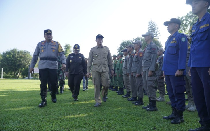 Polres Kepahiang Gelar Apel Gabungan Operasi Mantap Bratadalam