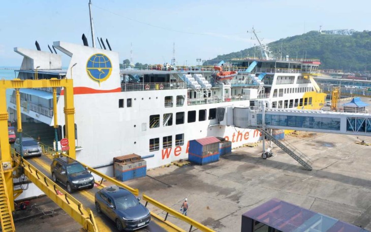 Ilustrasi penyeberangan ASDP