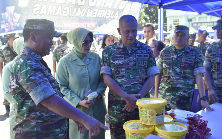  Korem 041/Gamas Adakan Bazar Murah 