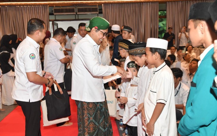 Kementerian Desa Pembangunan Daerah Tertinggal dan Transmigrasi (Kemendes PDTT) menggelar acara munggahan dalam rangka menyambut bulan suci Ramadan 1445 H dengan menghadirkan pendakwah kondang Ustaz Das'ad Latif